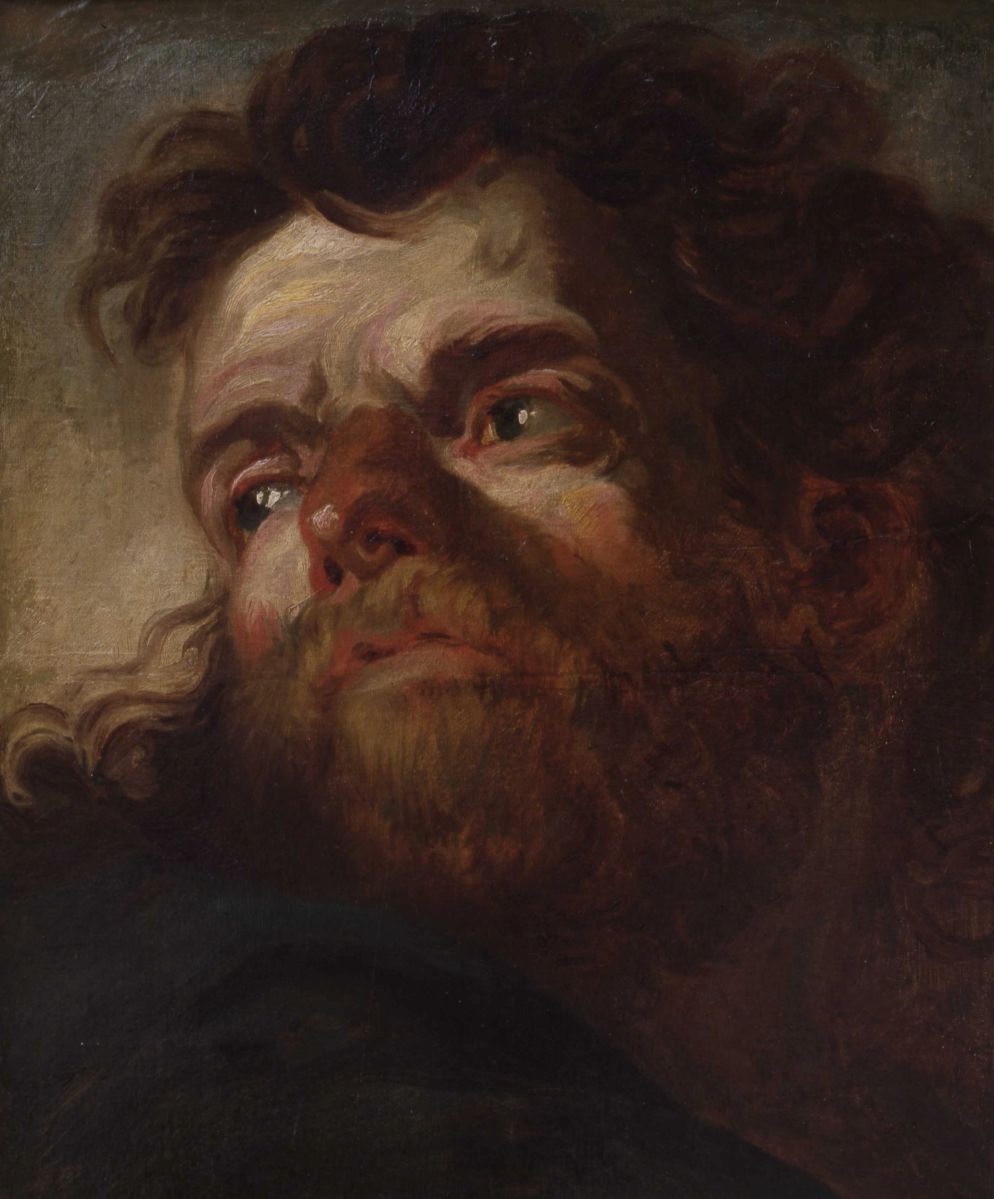 Tête de silène