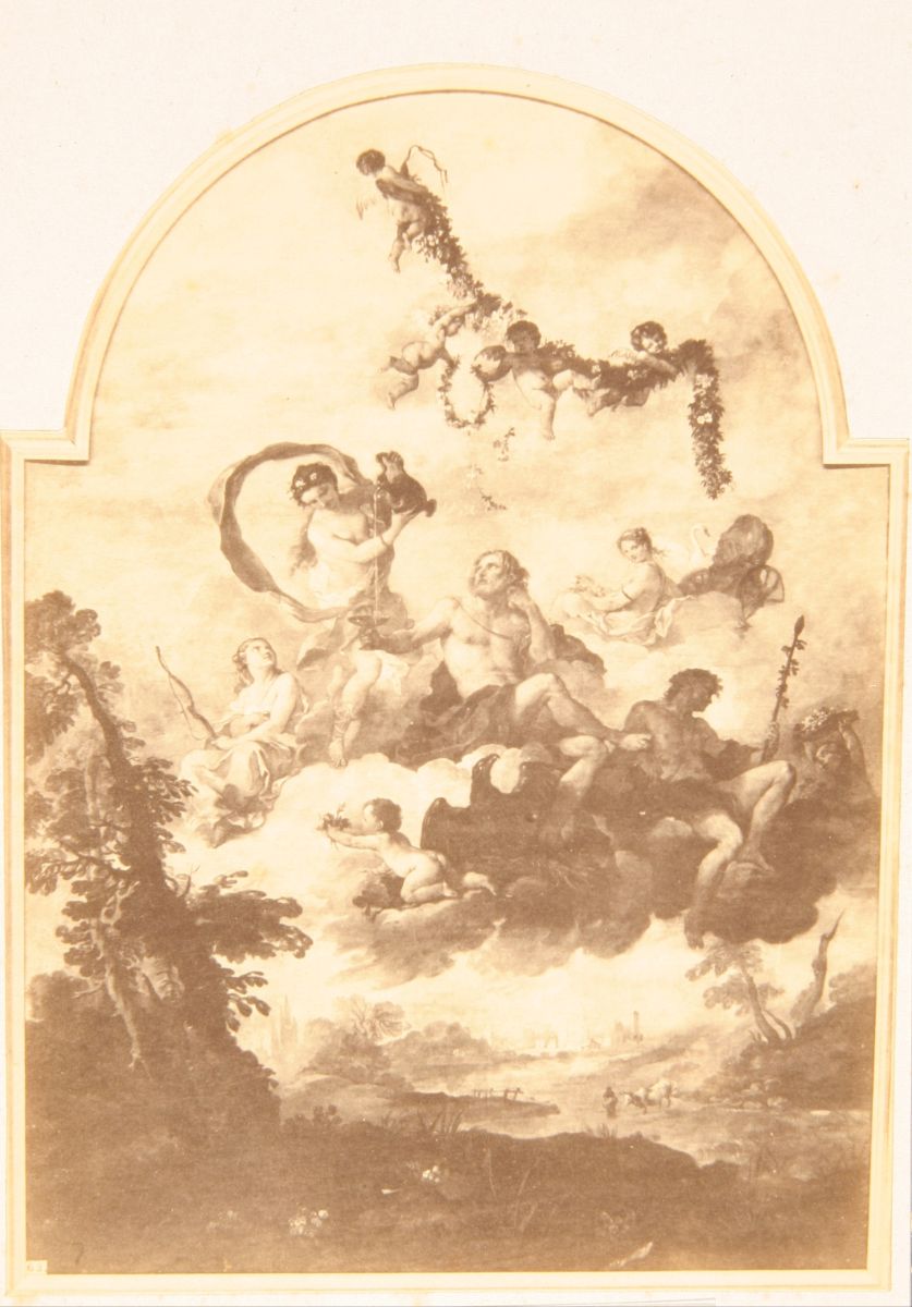 Jupiter servi par Hébé, tableau de Charles-Joseph Natoire