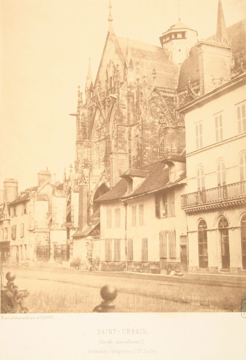 Troyes, le porche méridional de Saint-Urbain