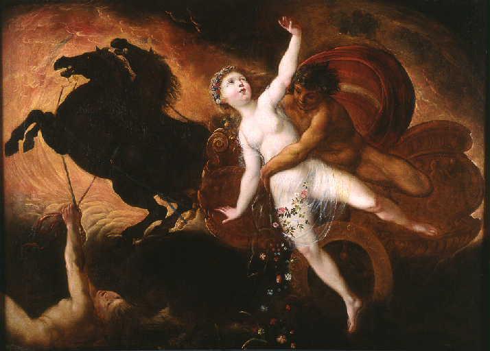 Enlèvement de Proserpine par Pluton ; Enlèvement de Perséphone par Vulcain