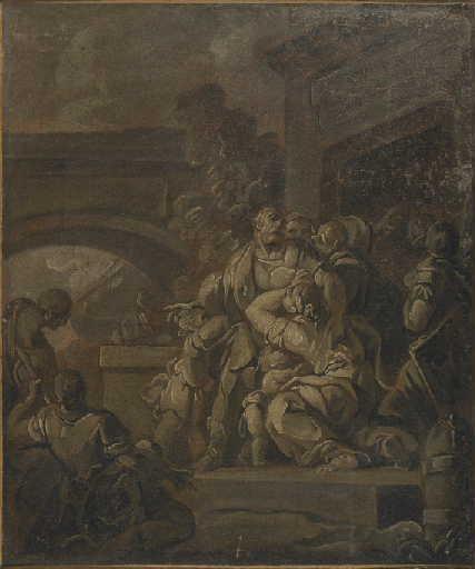 Régulus quittant sa famille pour retourner à Carthage