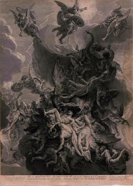 Saint Michel combattant les démons ; La Chute des anges rebelles (autre titre)