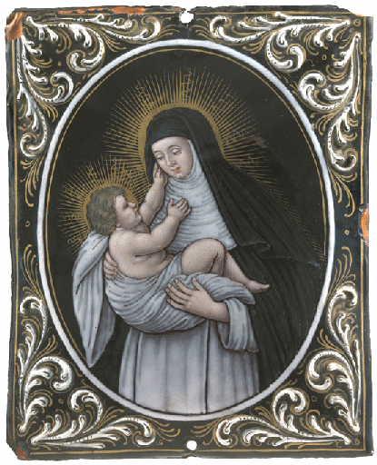 Sainte Rose de Lima ; Sainte Catherine ; Vierge à l'enfant (Attribution faite dans le testament de Charles Picot (n° 34))