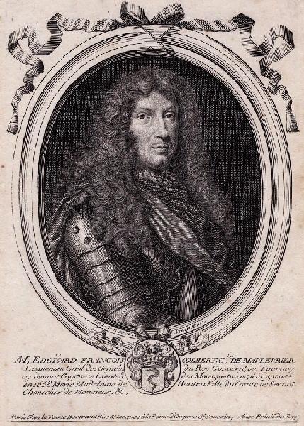 Portrait d'Edouard François Colbert, comte de Maulévrier
