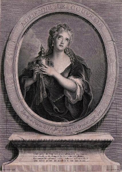 Portrait d'Adrienne Lecouvreur en Cornélie