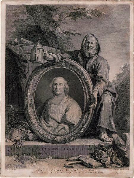 Portrait d'André Hercule, cardinal de Fleury