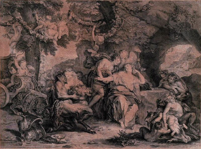 Noces de Bacchus et d'Ariane à Naxos