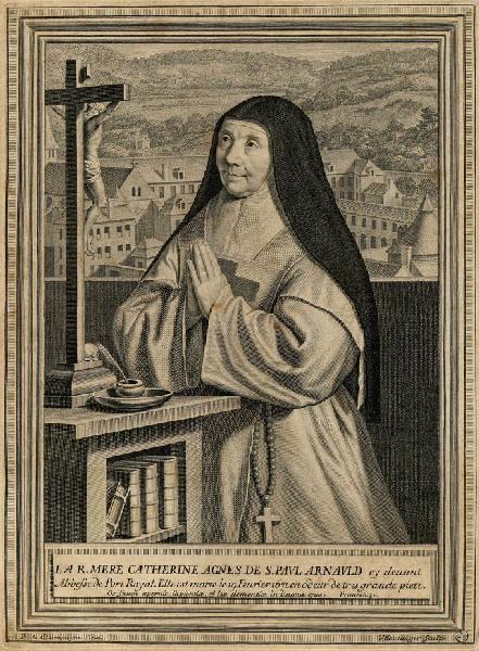 Portrait de mère Catherine Agnès de Saint Paul Arnauld