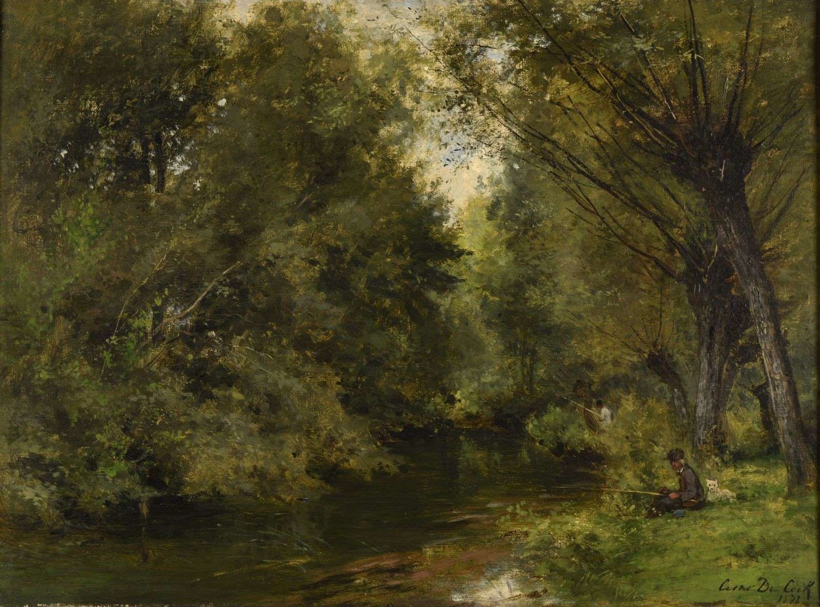 Pêcheurs à la ligne