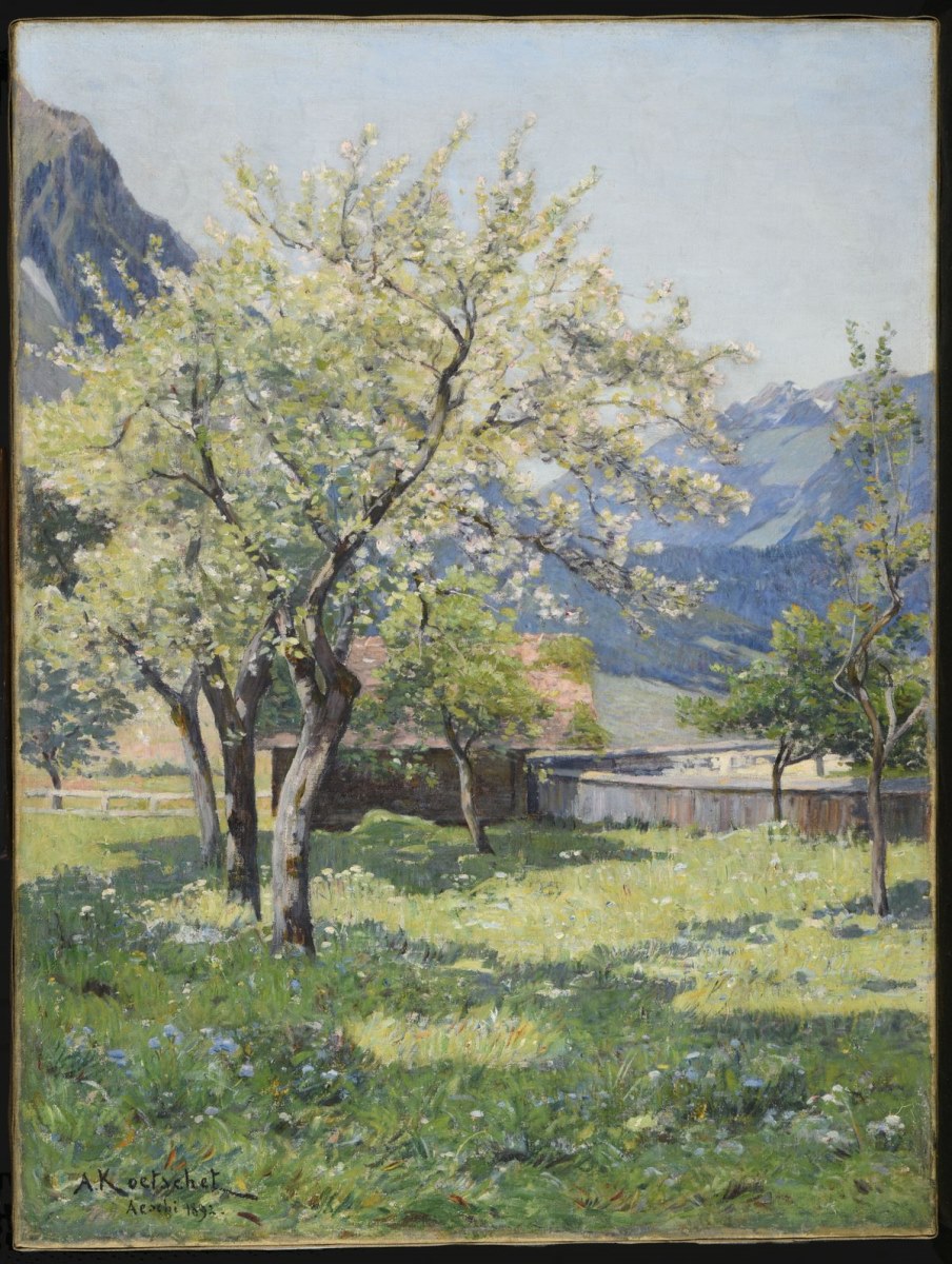 Au printemps à Aeschi