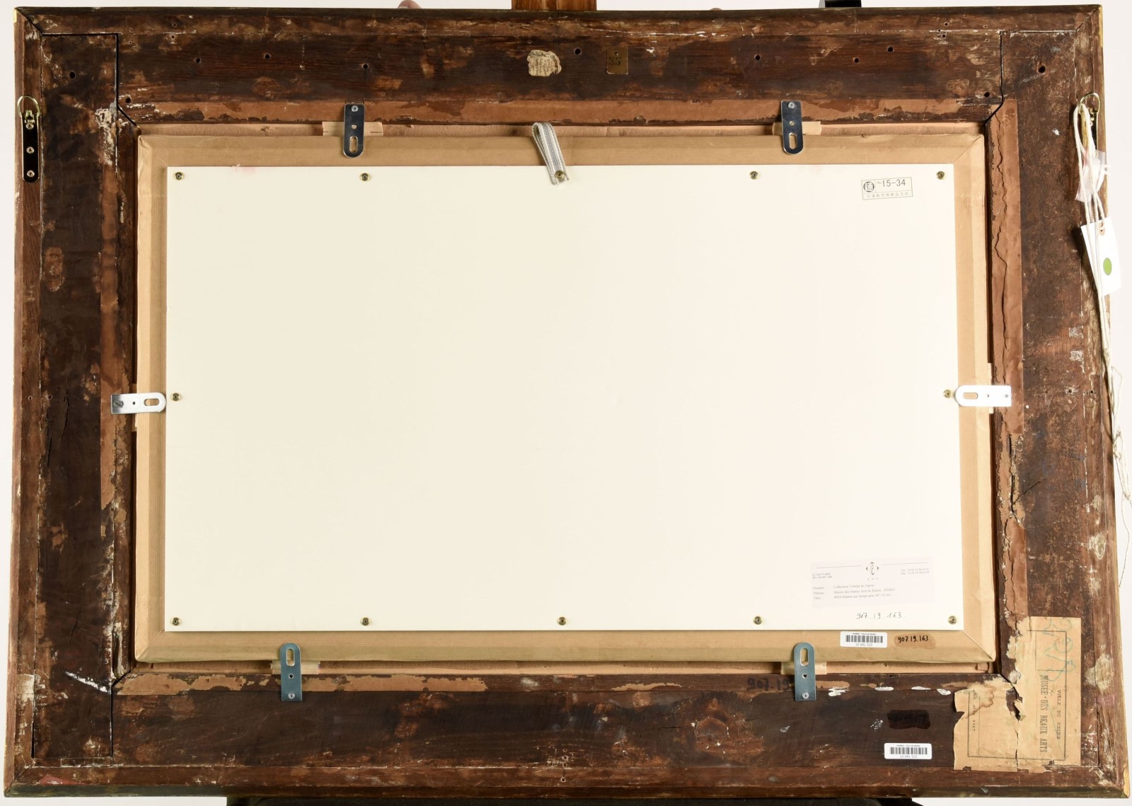 Marine par temps gris