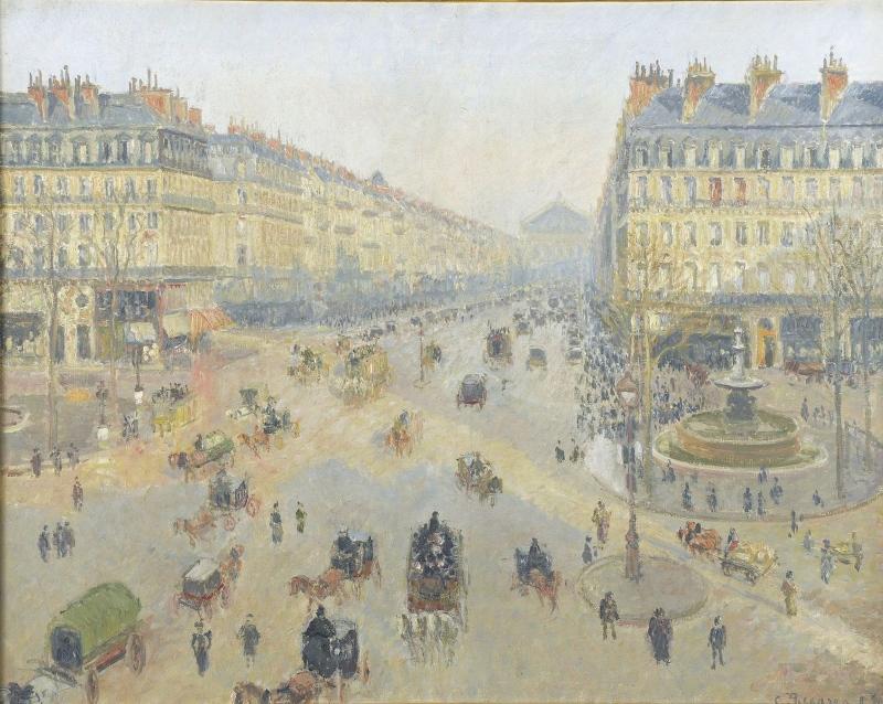 L'Avenue de l'Opéra ; Place du Théâtre-Français