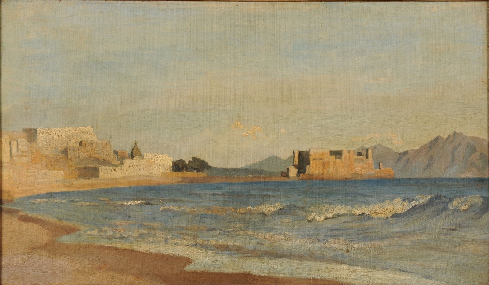 Vue d'un port italien