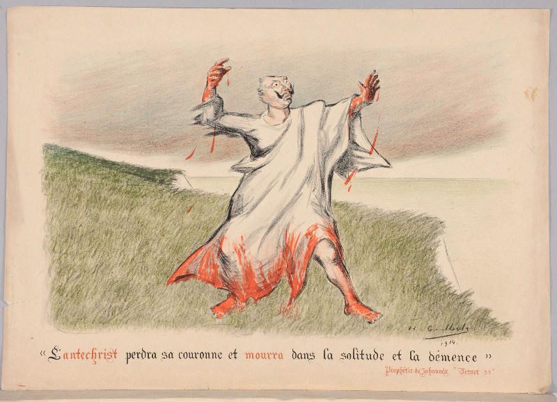 L'Antéchrist perdra sa couronne et mourra dans la solitude et la démence. (titre inscrit)