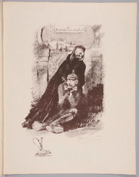 L'Entrée triomphale (titre inscrit) ; Narguilé (titre d'après la représentation, remarque lithographiée dans la marge)