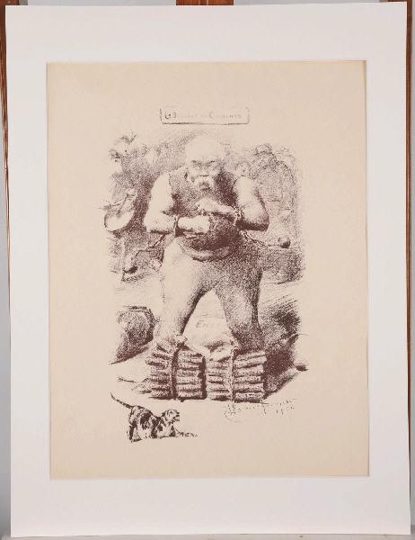 Le Briseur de Chaînes (titre inscrit) ; Tigre prêt à bondir (titre d'après la représentation, remarque lithographiée dans la marge)