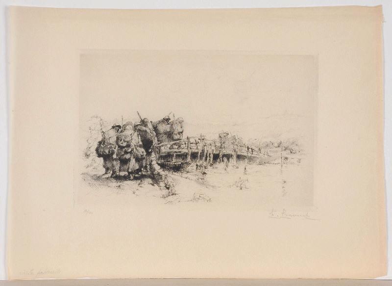 La Passerelle (titre inscrit, titre collection Lemétais)