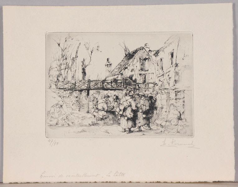 Convoi de ravitaillement - La halte (titre inscrit)