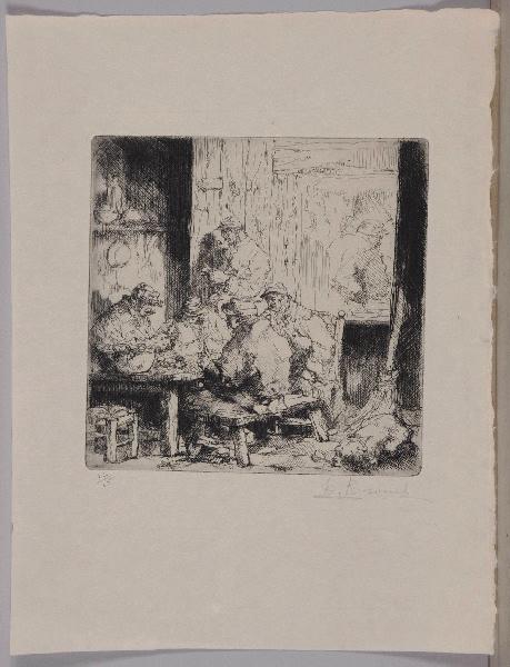 Les G.V.C. - La corvée de pommes de terre (titre d'après catalogue Lemetais)