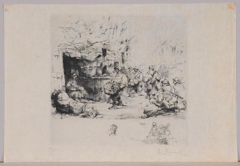 Les Cuisines roulantes (titre attribué) ; Cuisines roulantes (titre inscrit)