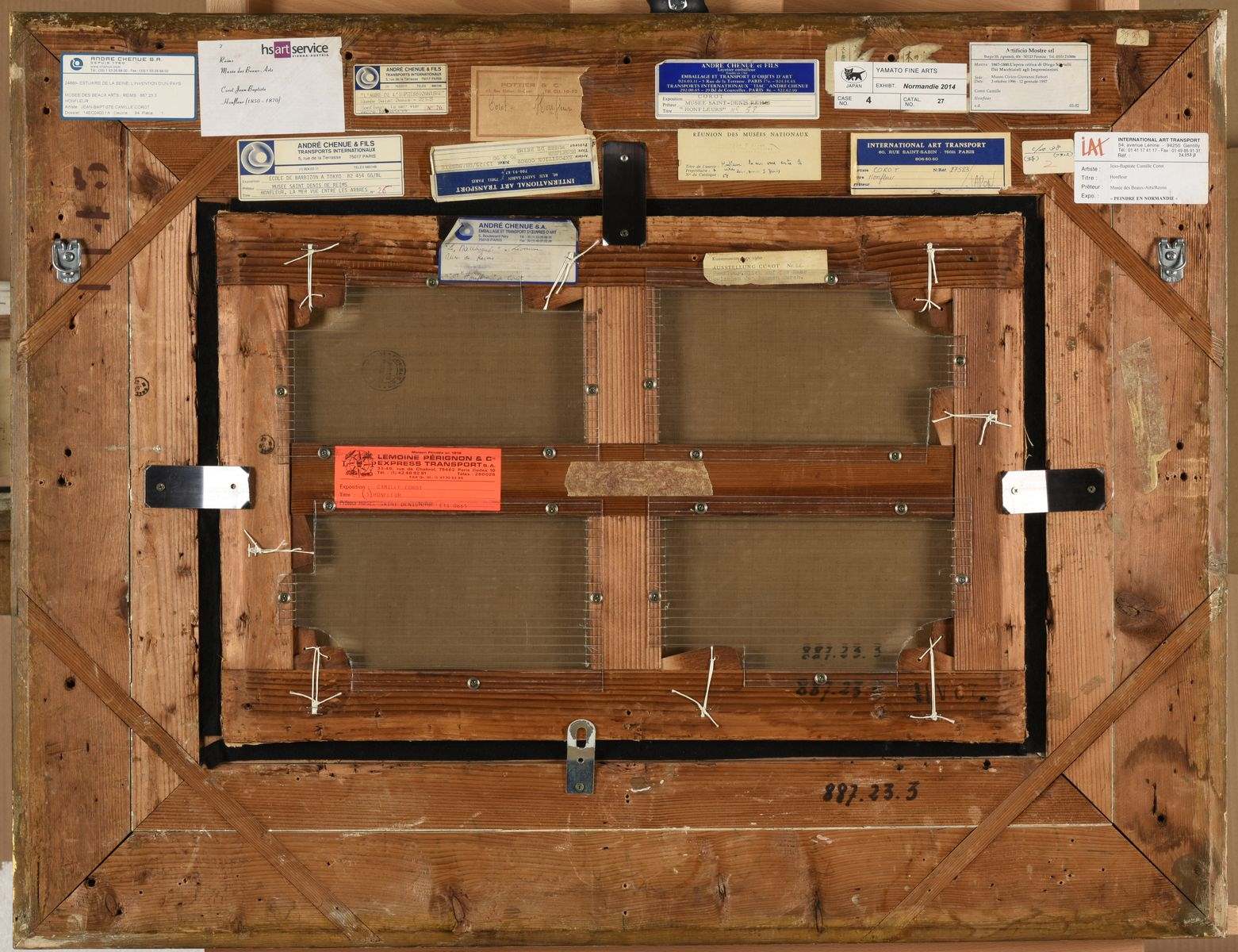 Honfleur ; Paysage breton au bord de la mer