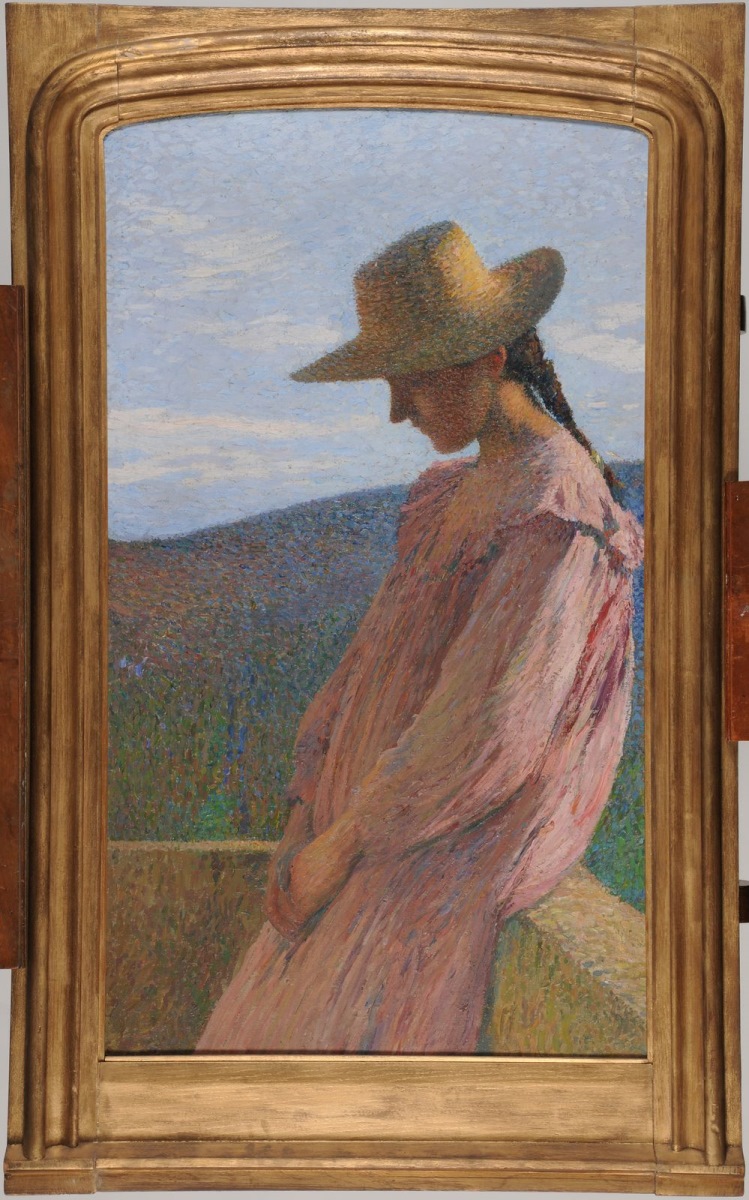 Jeune fille assise