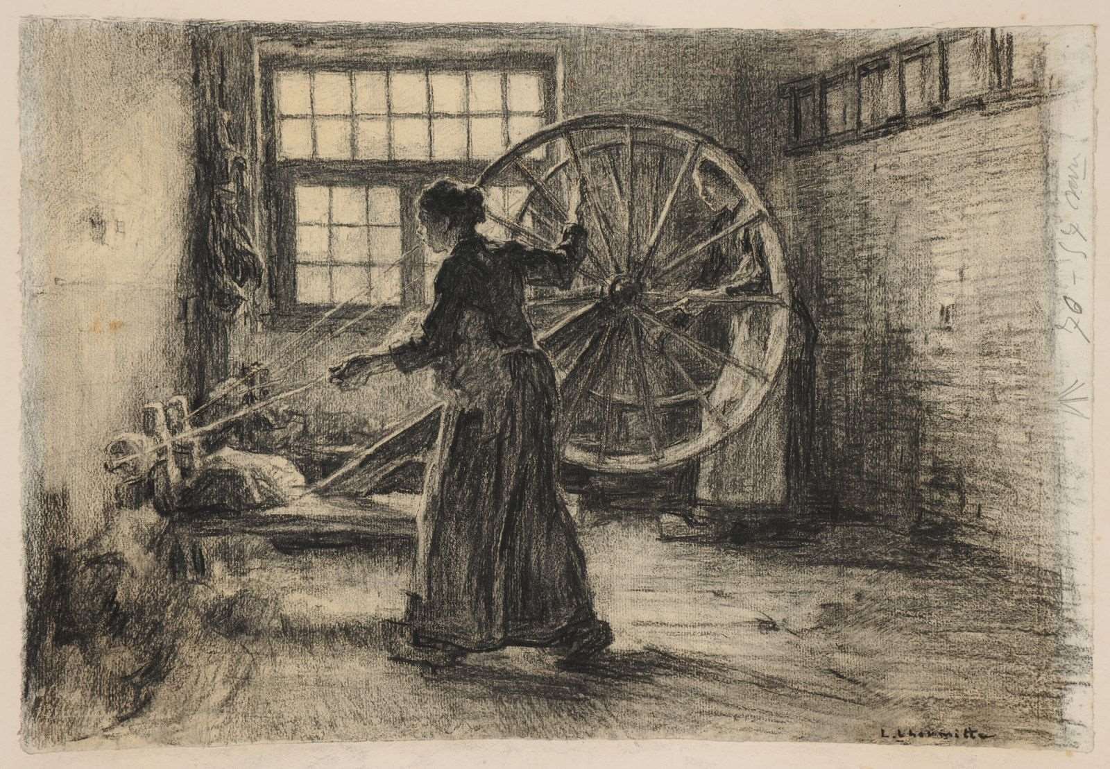 La Fileuse ; Deux fileuses (autre titre)