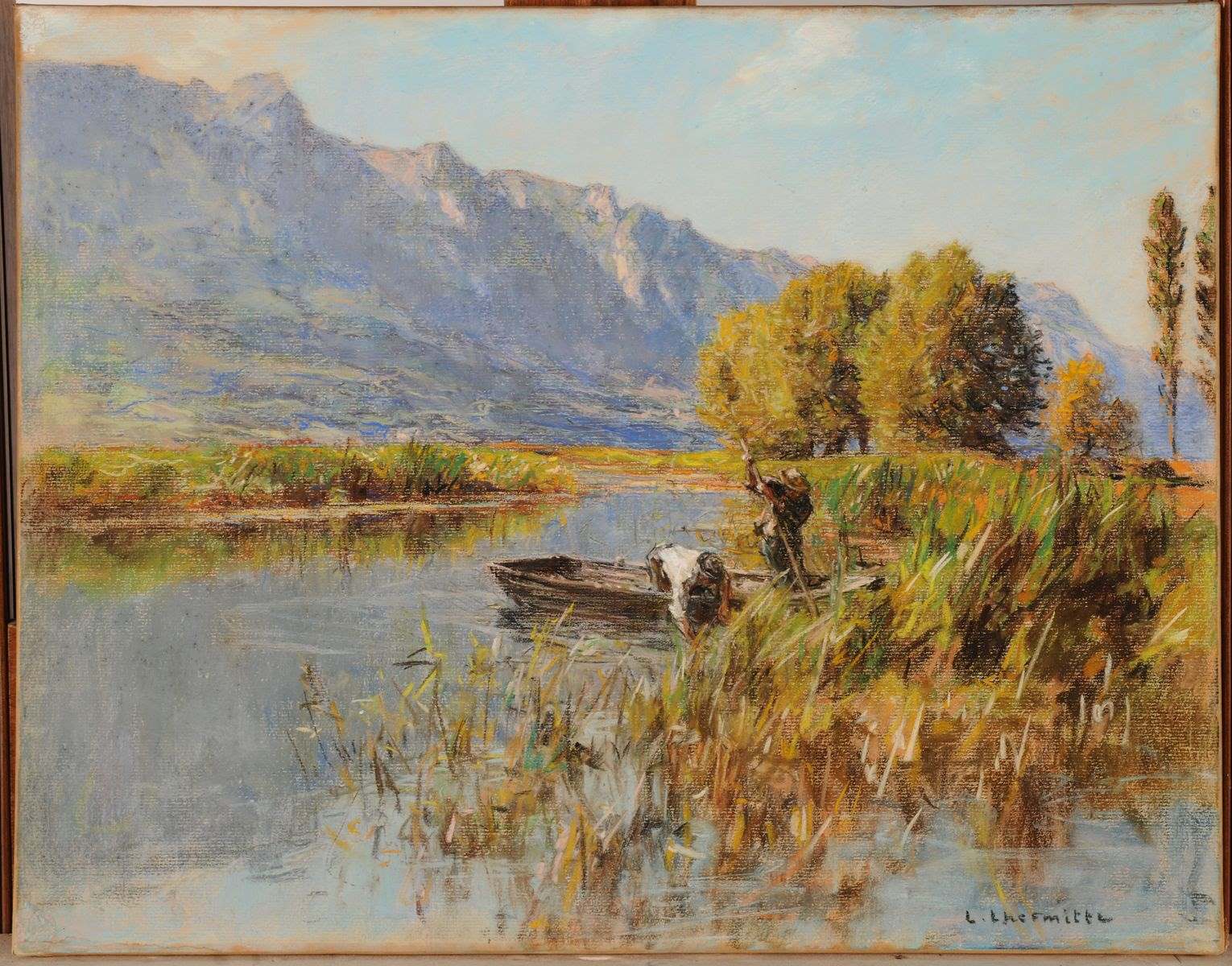 La dent du Chat au lac du Bourget