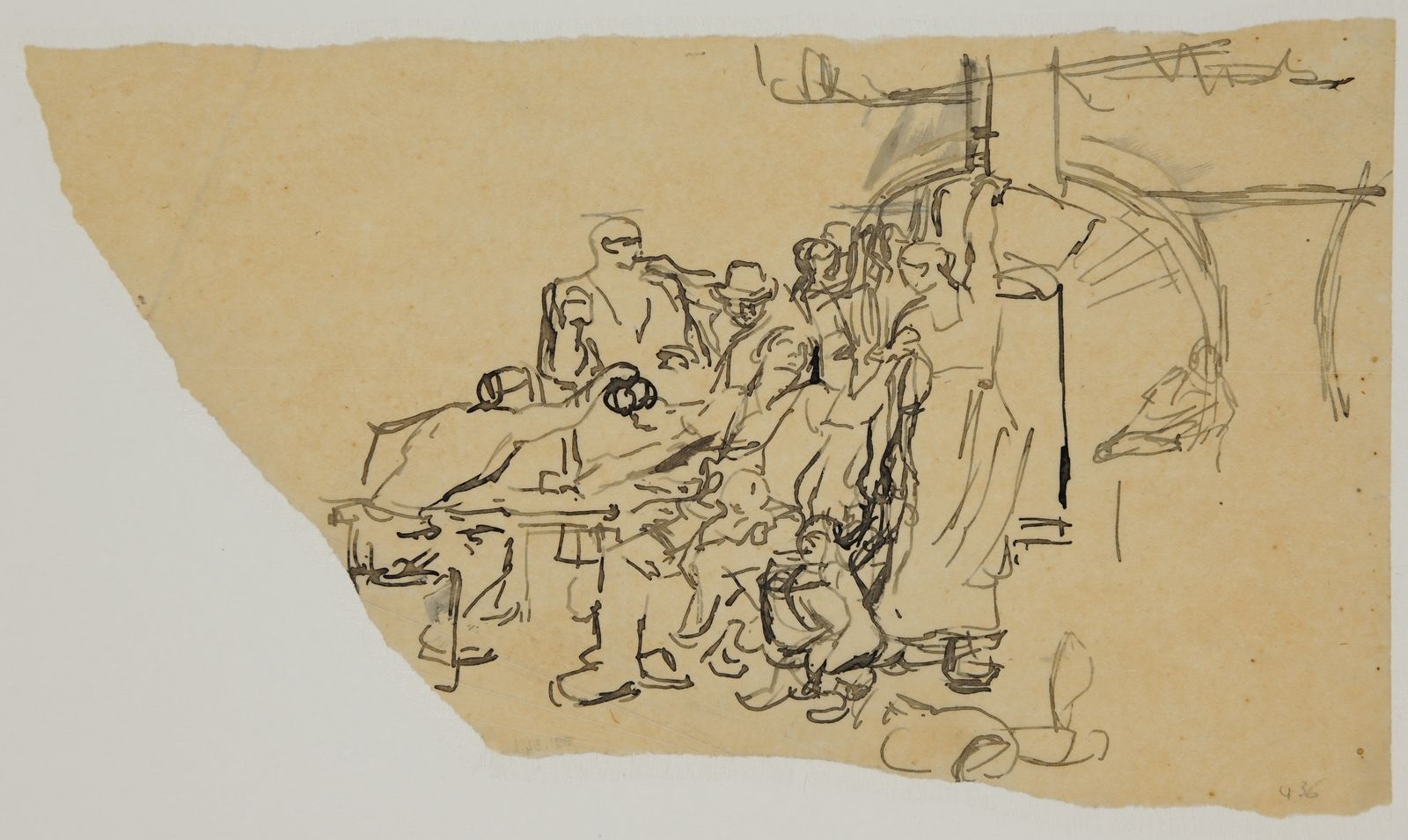 Étude : Le Vin (titre attribué)