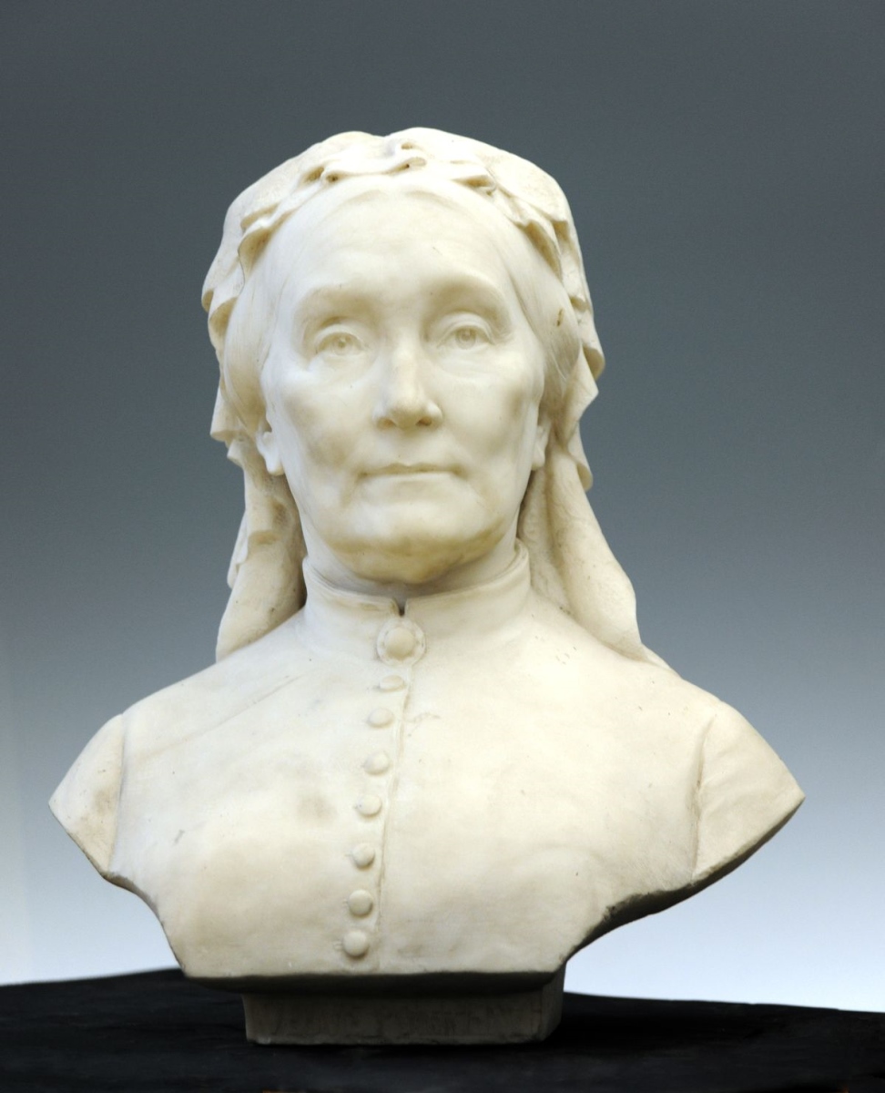 Buste de Madame Pommery ; Veuve Pommery ; buste