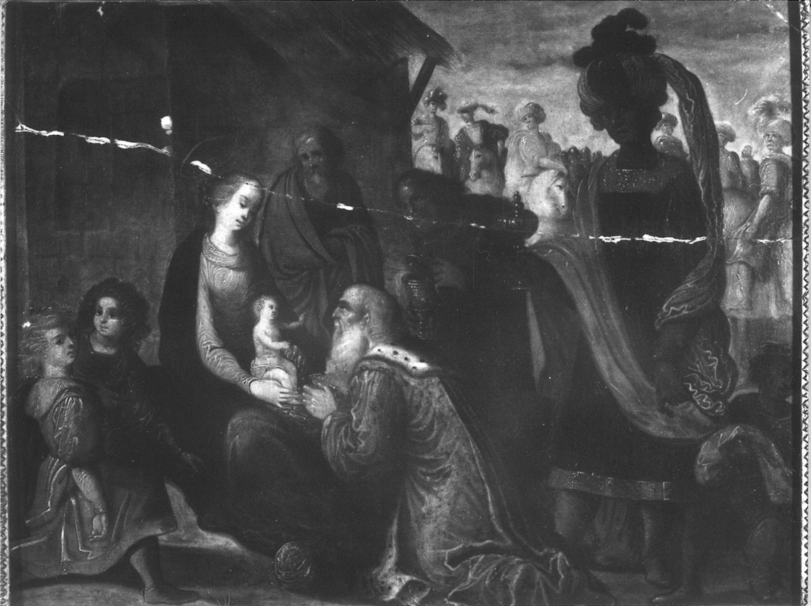 L'Adoration des Mages (titre attribué) ; Adoration des Rois (titre publié) ; Adoration des Mages (titre publié (Paris, 1845))