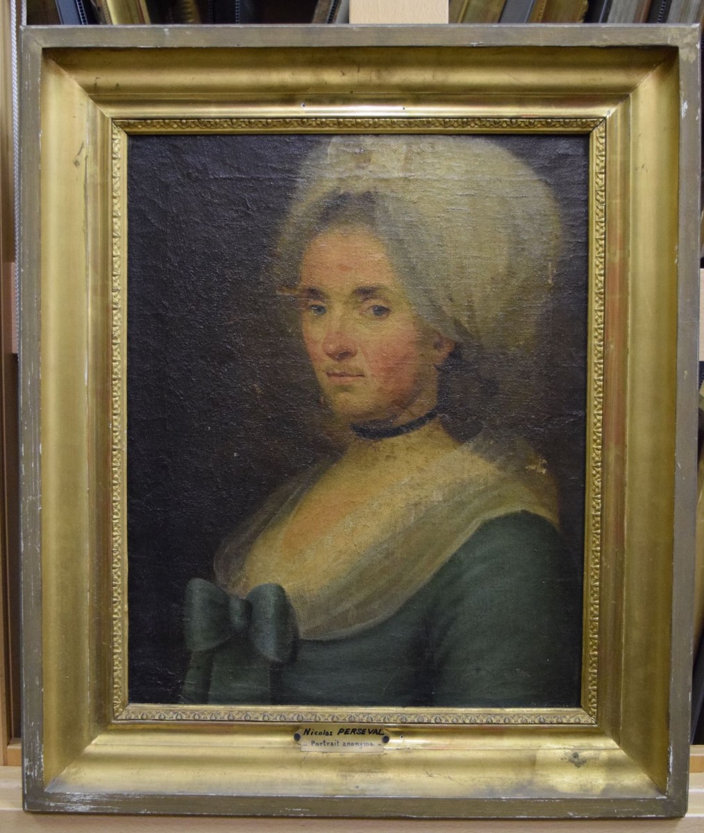 Portrait de femme anonyme