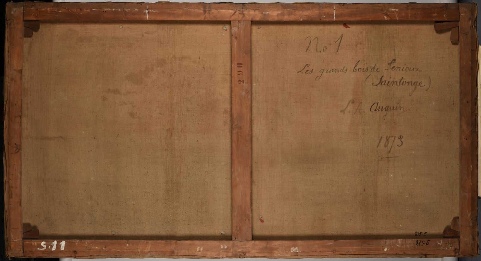 Les grands bois de Fenioux (Saintonge) (titre attribué)