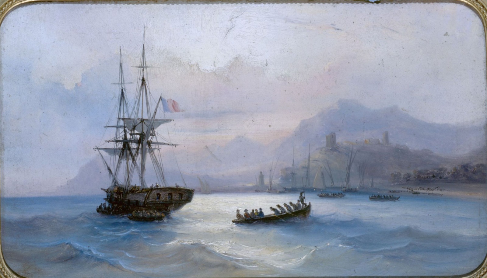Marine. Le départ