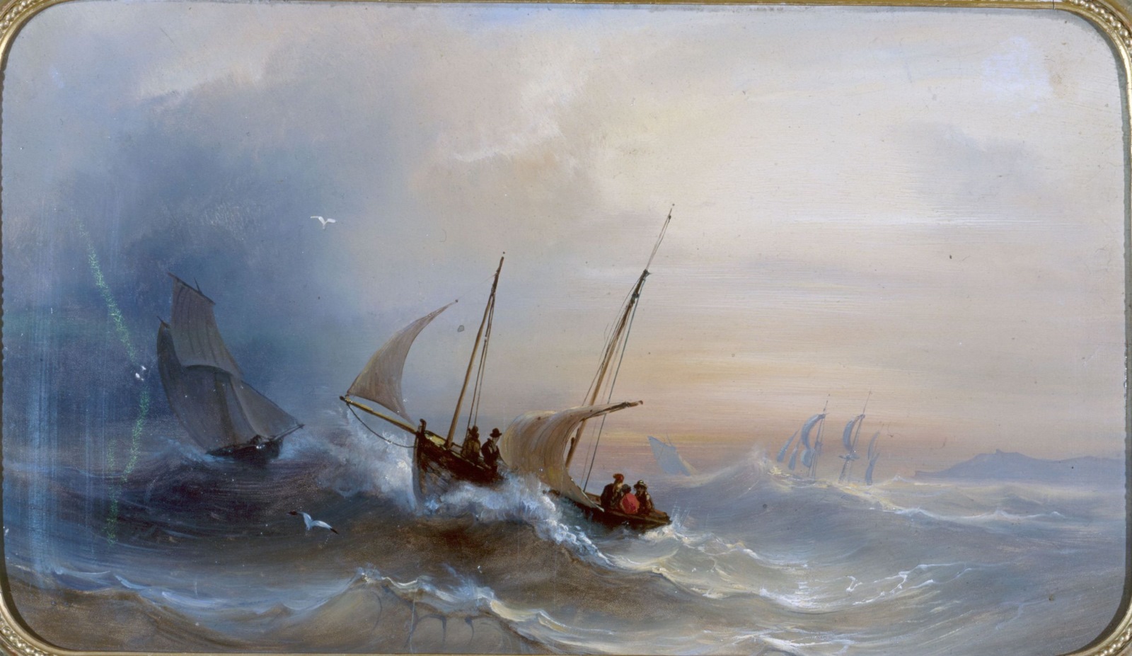 Marine. Le retour (titre inscrit à l'inventaire)