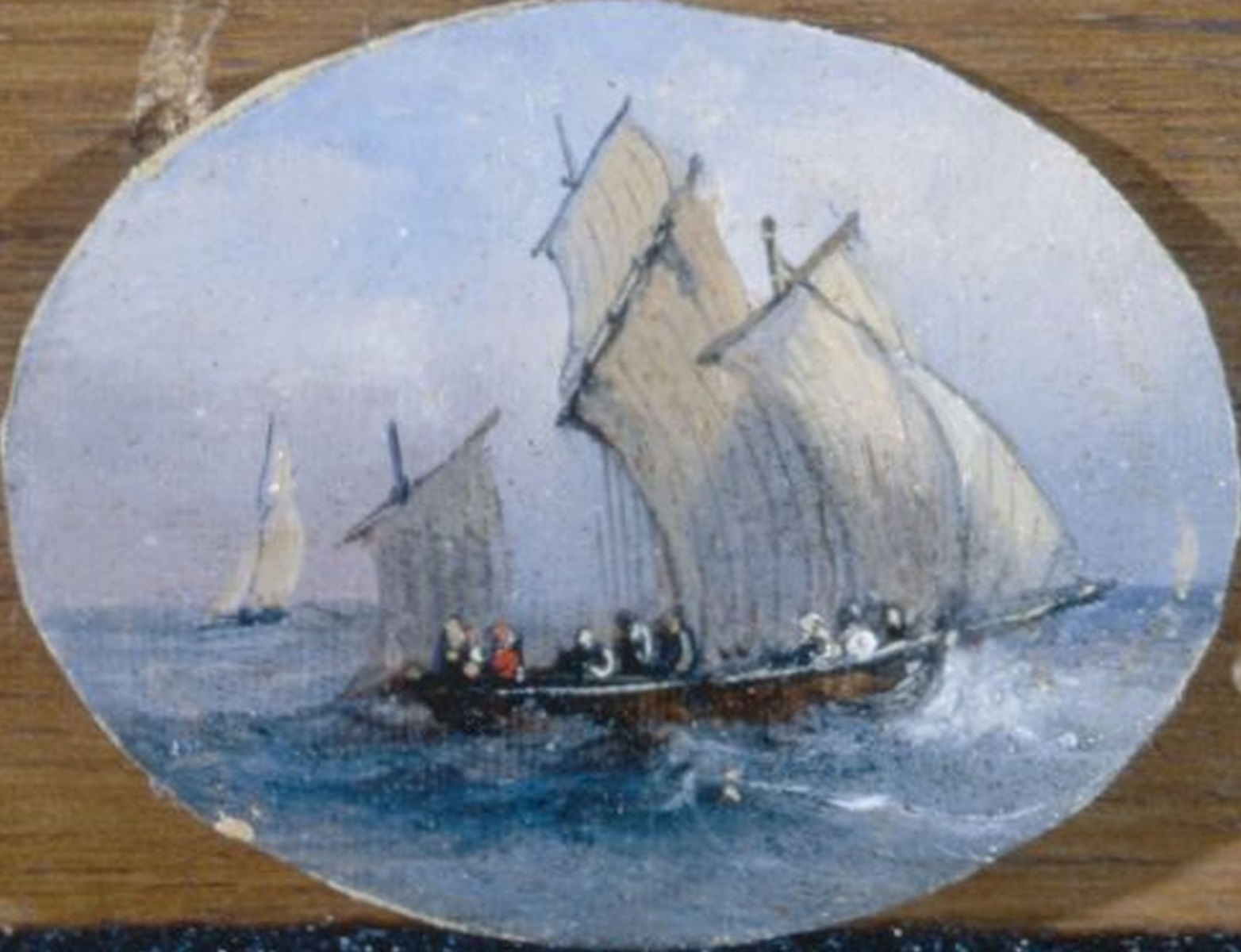 Marine par temps clair ; miniature