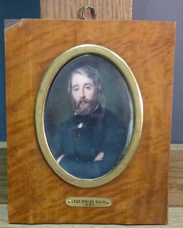 Portrait d'homme anonyme ; Le jeune homme ; miniature