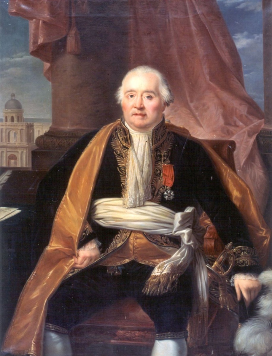 Le Conventionnel Jean Rousseau (titre inscrit à l'inventaire) ; Portrait de Jean Rousseau, sénateur de la Marne sous le Premier Empire (titre inscrit à l'inventaire) ; Portrait de Jean Rousseau, ancien oratorien, sénateur sous le Ier Empire, né à Vitry-les-Reims, 1738-1813 (titre publié (Sartor, 1909))