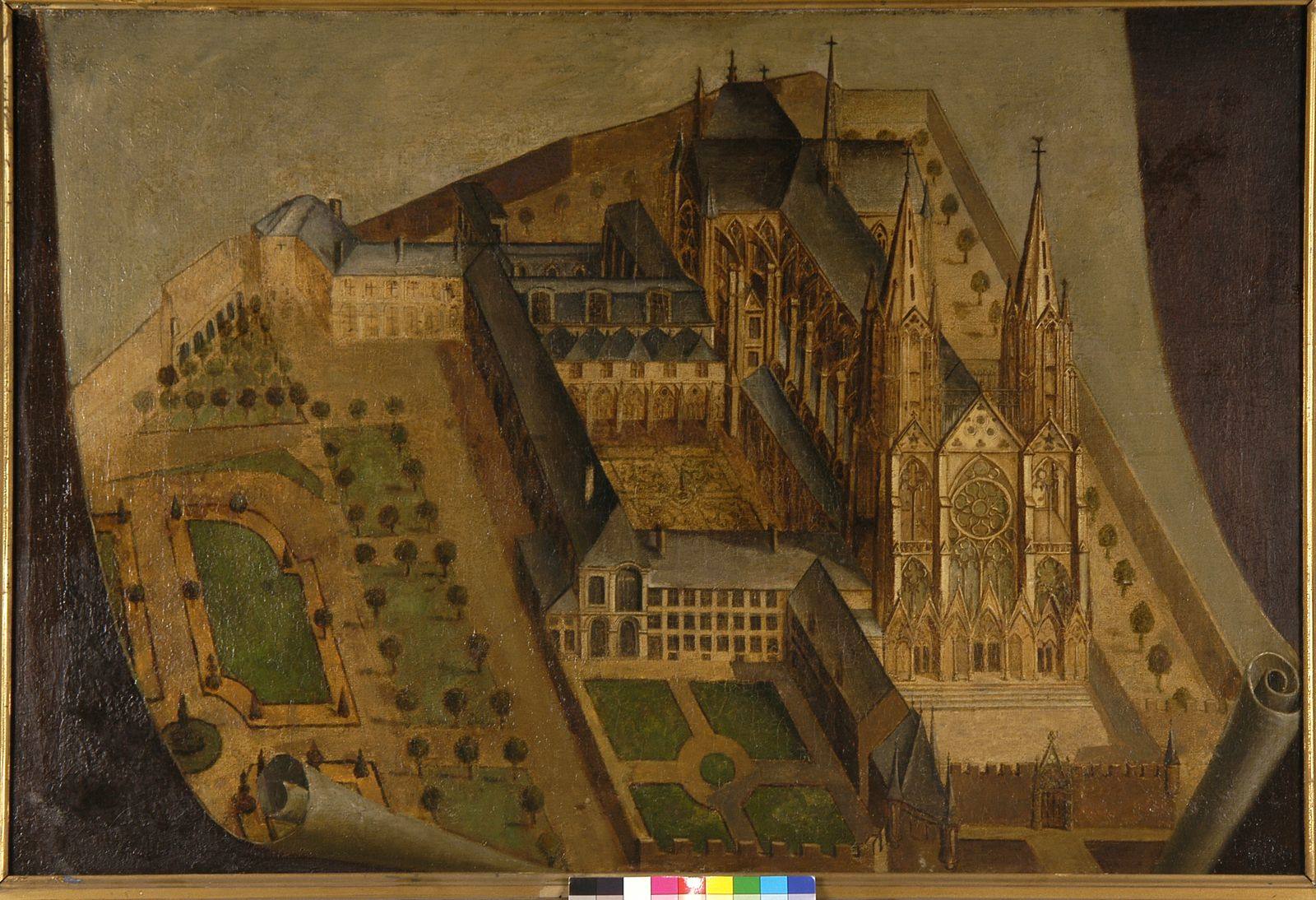 Abbaye de Saint-Nicaise au 17ème siècle