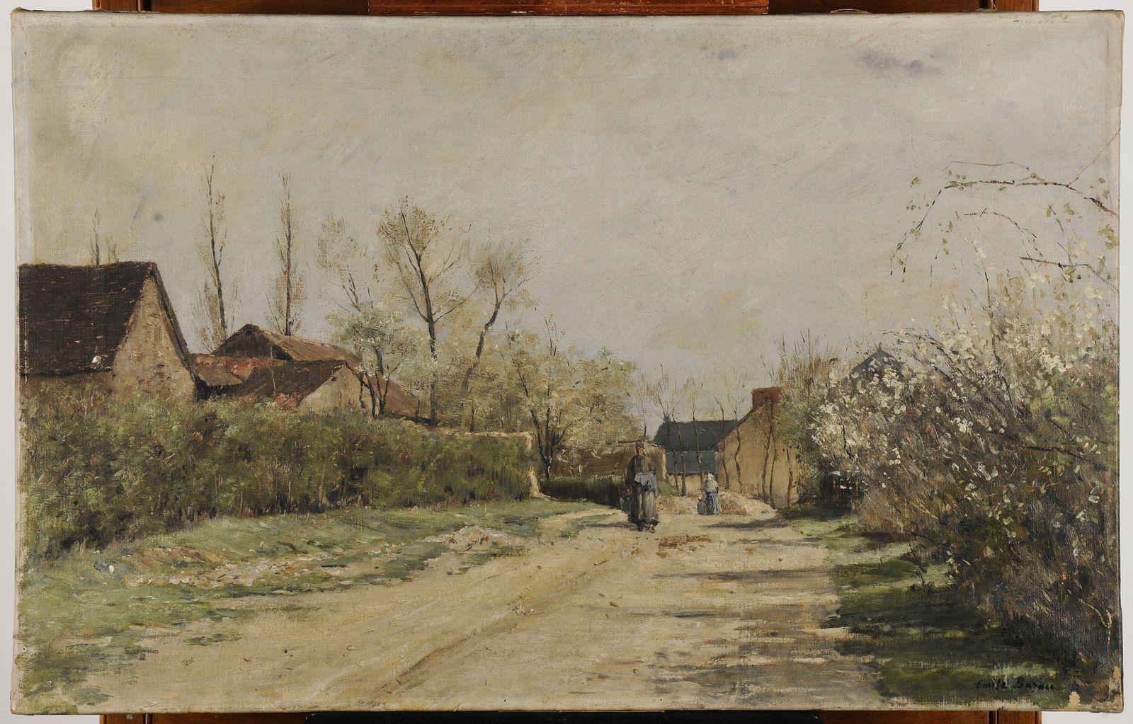 Le printemps à Billy ; Au Printemps à Billy, (Marne)