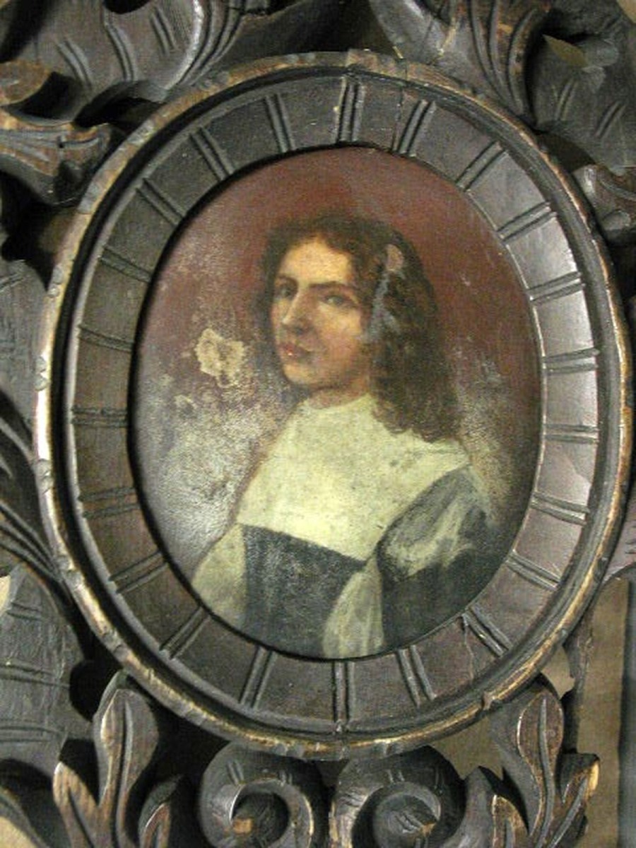 Portrait d'homme anonyme ; miniature