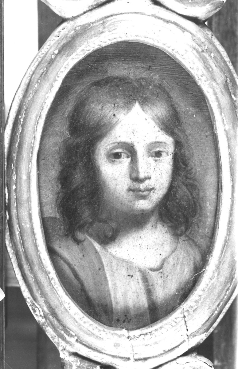 Portrait d'enfant anonyme ; miniature