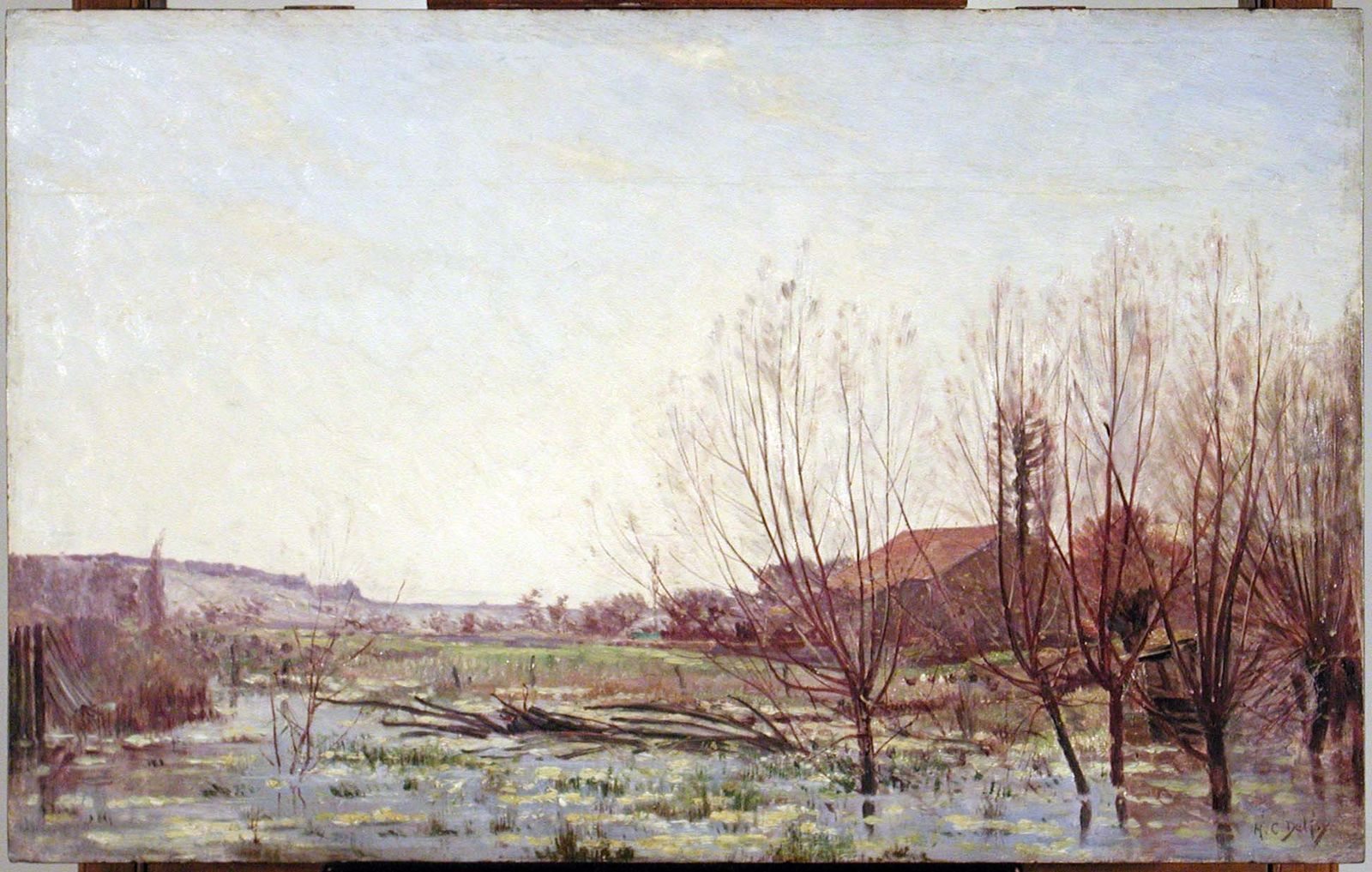 La Tuilerie de Mantes, inondations
