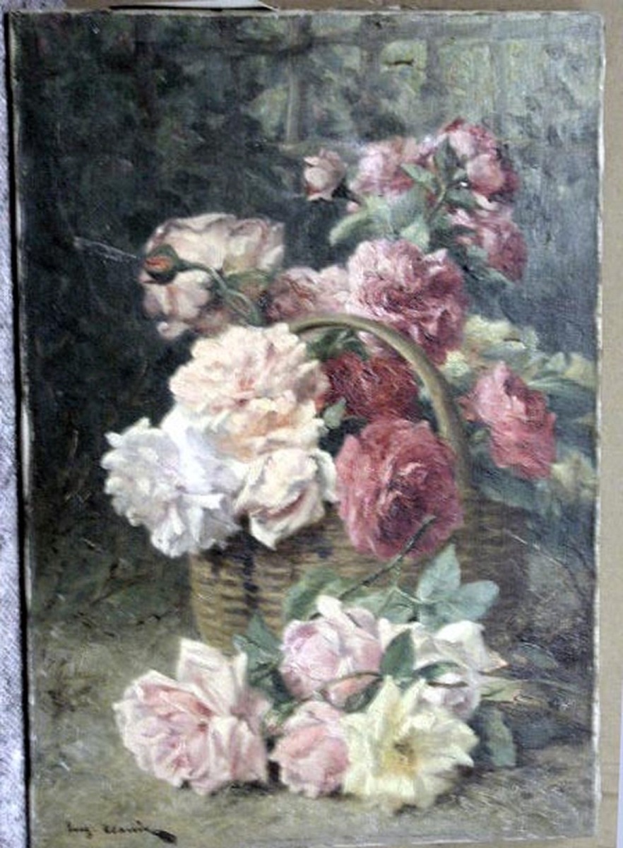 Panier de roses