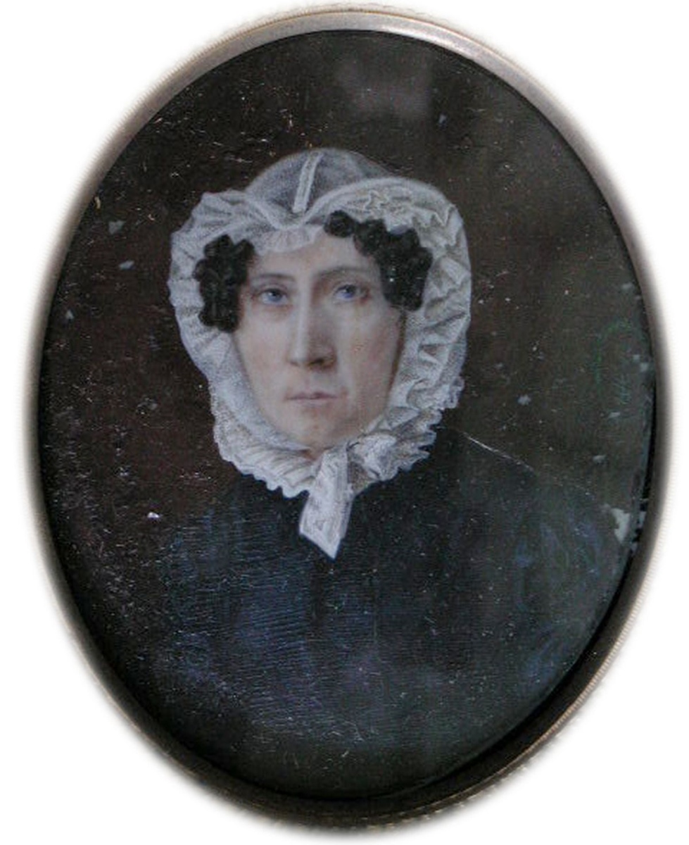 Portrait de Madame Tapin ; Mme Tapin ; miniature