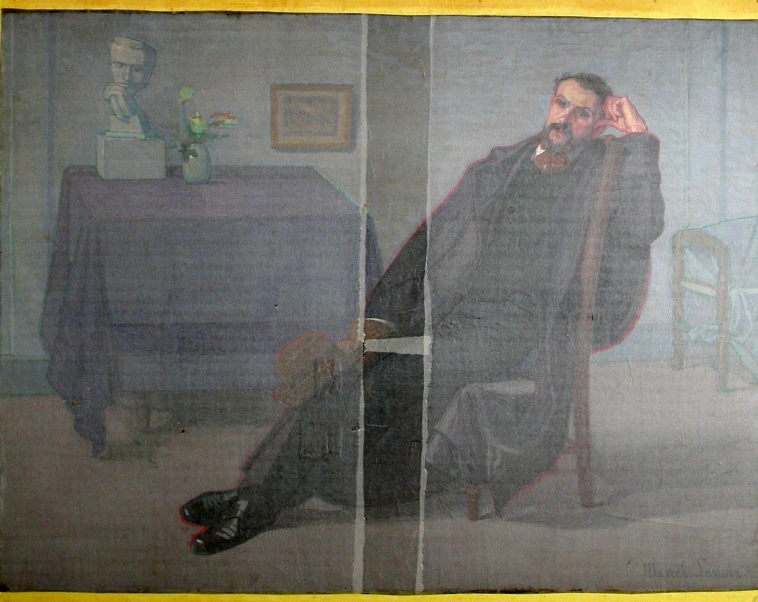 Portrait d'homme anonyme