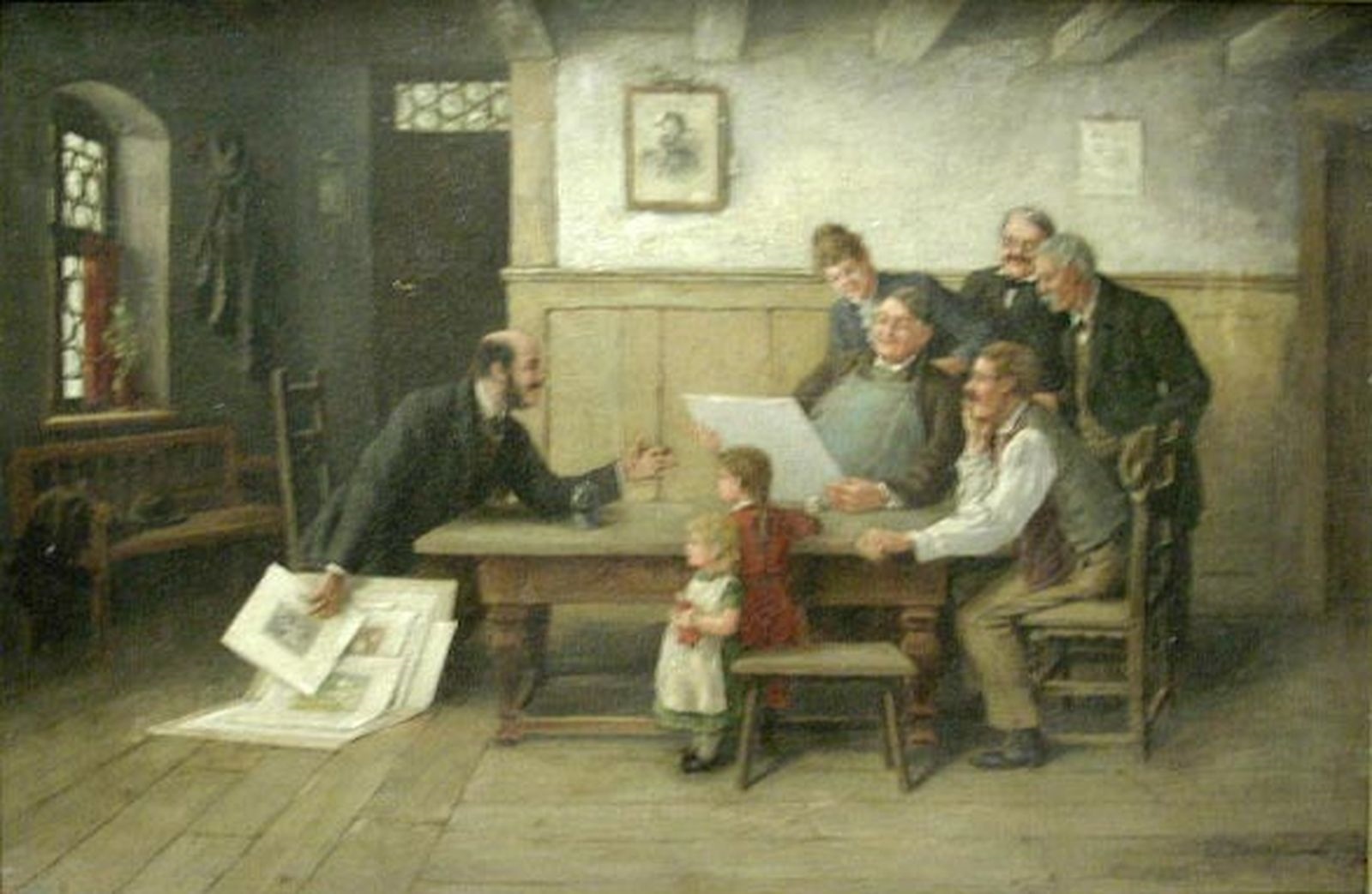 Le marchand d'estampes