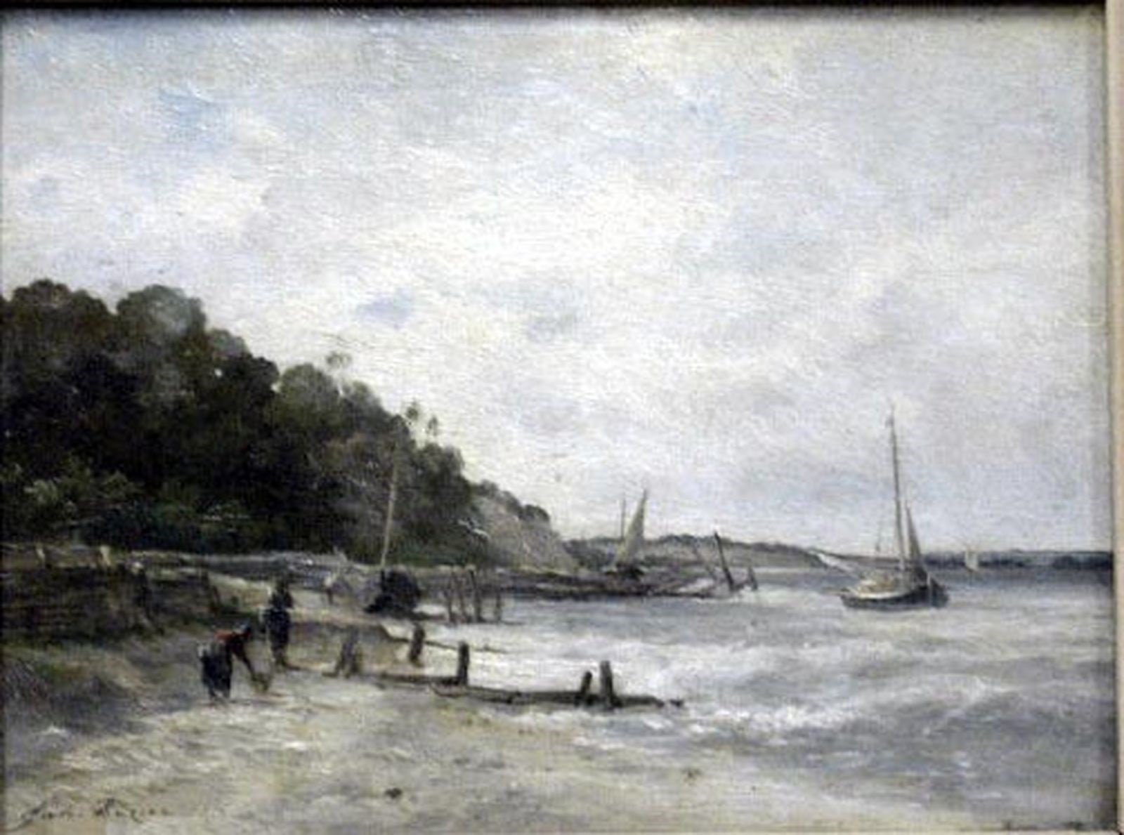 Bord de la Basse-Seine au Trait