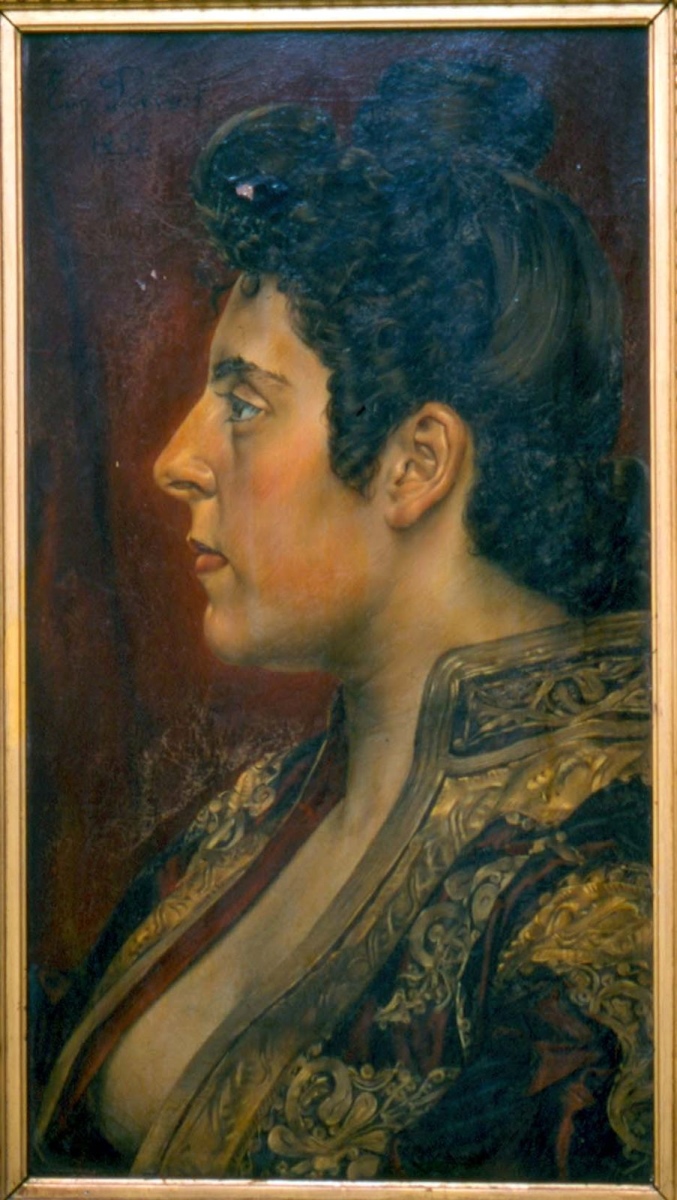 Portrait de femme anonyme