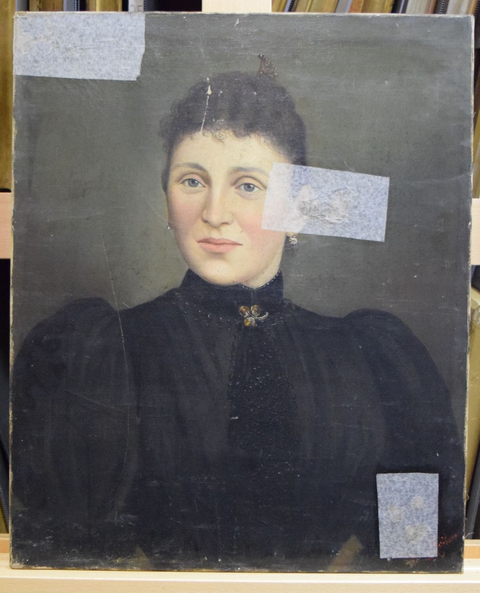 Portrait de femme anonyme